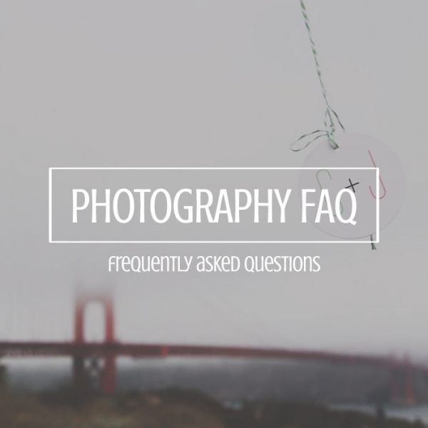 FAQ WEDDING PHOTOGRAPHY FAQ