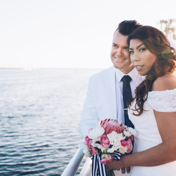 George & Marissa Married | Marina Del Rey, CA