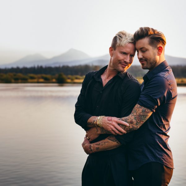 Erik and Beau - Married | Black Butte Ranch, Oregon